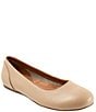 SoftWalk Sonoma Leather Ballet Flats - Image 1
