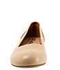 Color:Beige - Image 5 - Sonoma Leather Ballet Flats