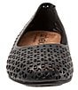 Color:Black Perf - Image 5 - Sonoma Perforated Leather Ballet Flats