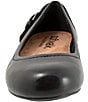 SoftWalk Sydney Leather Buckle Hardware Detail Flats - Image 5