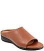 SoftWalk Turner Leather Slide Sandals - Image 1