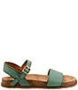 Color:Aqua - Image 2 - Upland Leather Sandals