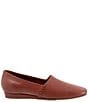 Color:Rust - Image 2 - Vale Leather Wedge Slip-On