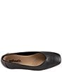 Color:Black Tumbled - Image 6 - Vellore Tumbled Leather Square Toe Flats