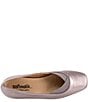 Color:Pewter - Image 6 - Viana Leather Square Toe Slip-On Flats