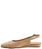 Color:Nude - Image 4 - Vittoria Leather Sling Flats