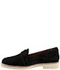 Color:Black Suede - Image 4 - Walsh Suede Slip-On Loafers