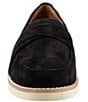 Color:Black Suede - Image 5 - Walsh Suede Slip-On Loafers