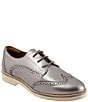 Color:Pewter Metallic - Image 1 - Willet Leather Oxfords