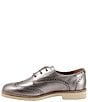 Color:Pewter Metallic - Image 4 - Willet Leather Oxfords