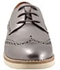 Color:Pewter Metallic - Image 5 - Willet Leather Oxfords