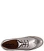 Color:Pewter Metallic - Image 6 - Willet Leather Oxfords