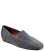 Color:Smoke Suede - Image 1 - Softwalk Women's Vista Suede Square Toe Loafers