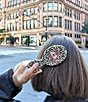Solar Eclipse Hand-Painted Americana Teddy Handbag Hero Brush - Image 5