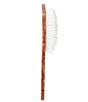Solar Eclipse Hand-Painted Bow Book Stack Amazing Hair Day Brush - Image 3