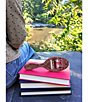 Solar Eclipse Hand-Painted Bow Book Stack Amazing Hair Day Brush - Image 4