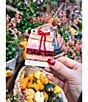Solar Eclipse Hand-Painted Bow Bookstack Compact Mirror - Image 2