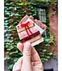 Solar Eclipse Hand-Painted Bow Bookstack Compact Mirror - Image 3