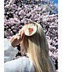Solar Eclipse Hand-Painted Bow Croissant Handbag Hero Brush - Image 4