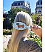 Solar Eclipse Hand-Painted Dachshund Dog Amazing Hair Day Brush - Image 5