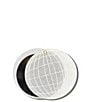 Solar Eclipse Hand-Painted Disco Ball Compact Mirror - Image 1