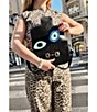 Solar Eclipse Hand-Painted Evil Eye Handbag Hero Brush - Image 5