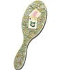 Solar Eclipse Hand-Painted Flower Mahjong Amazing Hair Day Brush - Image 1