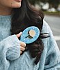 Solar Eclipse Hand-Painted Hydrangea Handbag Hero Brush - Image 4