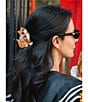 Solar Eclipse Hand-Painted Kitten Claw Hair Clip - Image 3