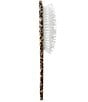 Solar Eclipse Hand-Painted Leopard Bow Amazing Hair Day Brush - Image 3