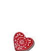 Solar Eclipse Hand-Painted Mini Paisley Heart Claw Hair Clip - Image 1