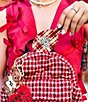 Solar Eclipse Hand-Painted Paisley Heart Handbag Hero Brush - Image 3