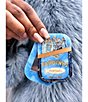 Solar Eclipse Hand-Painted Sardines Compact Mirror - Image 2