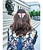 Solar Eclipse Hand-Painted Swallowtail Butterfly Claw Hair Clip - Image 2
