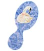 Solar Eclipse Hand-Painted Swan Handbag Hero Brush - Image 1