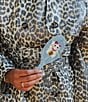 Solar Eclipse Lucky Cat Hand Painted Amazing Hair Day Brush - Image 4