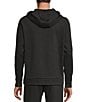 Color:Black Heather - Image 2 - Active Long Sleeve Zon Full Zip Fleece Hoodie