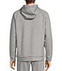 Color:Grey Heather - Image 2 - Active Long Sleeve Zon Full Zip Fleece Hoodie
