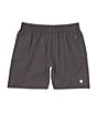 Color:Magnet - Image 1 - Active Woven 6#double; Inseam Shorts