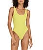 Color:Chartreuse Green - Image 1 - Elle One Piece Swimsuit