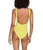 Color:Chartreuse Green - Image 2 - Elle One Piece Swimsuit