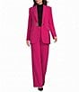 Sonia Rykiel V-Neck Long Sleeve Hardware Button Coordinating Blazer - Image 4