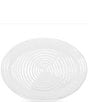 Color:White - Image 1 - White Porcelain Oval Turkey Platter