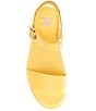Color:Yellow Ray - Image 5 - Dayspring Leather Platform Sandals
