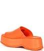 Color:Optimized Orange - Image 3 - Dayspring Slide Leather Platform Sandals