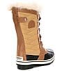 Color:Curry/Elk - Image 2 - Girls' Waterproof Winter Faux Fur Tofino II Boots (Youth)