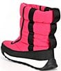 Color:Cactus Pink/Black - Image 3 - Girls' Whitney II Puffy Mid Waterproof Cold Weather Boots (Youth)
