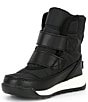 Color:BlackSea Salt - Image 4 - Girls' Whitney II Waterproof Cold Weather Strap Boots (Infant)