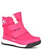Color:Cactus Pink/Black - Image 1 - Girls' Whitney II Cold Weather Strap Boots (Toddler)
