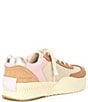 Color:Honest Beige/Whitened Pink - Image 2 - ONA Blvd Classic Waterproof Leather Retro Sneakers